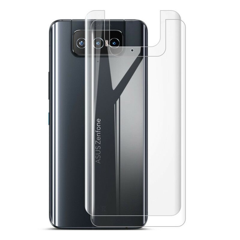 Imak Hydrogel Beskyttelse Til Bagsiden Af Azus Zenfone 8 Flip