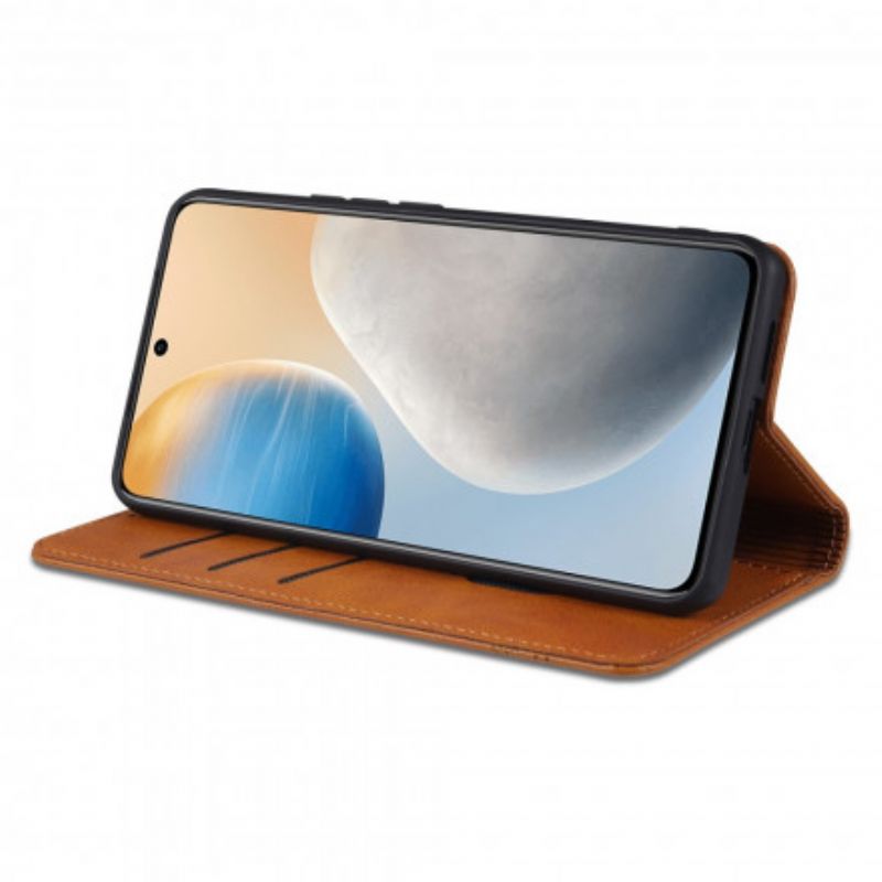 Cover Vivo X60 Pro Flip Cover Azns Læderstil