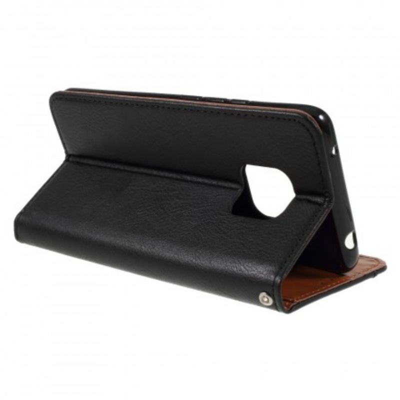 Cover Huawei Mate 20 Pro Flip Cover Faux Læder Kortholder