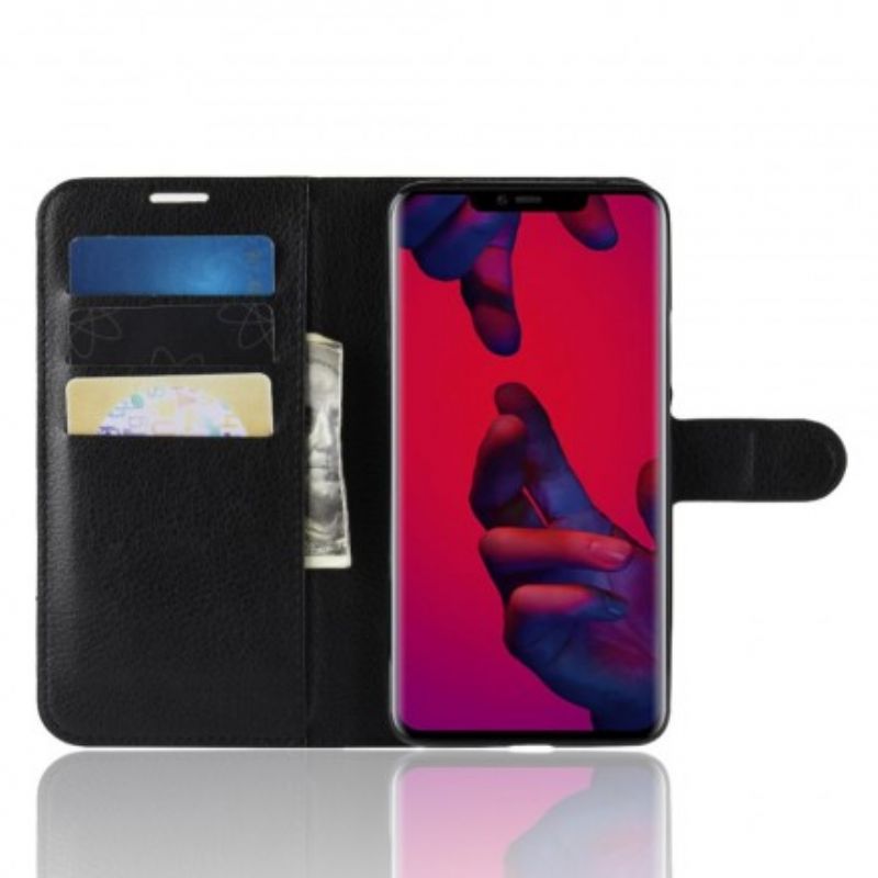 Læder Cover Huawei Mate 20 Pro Klassiker