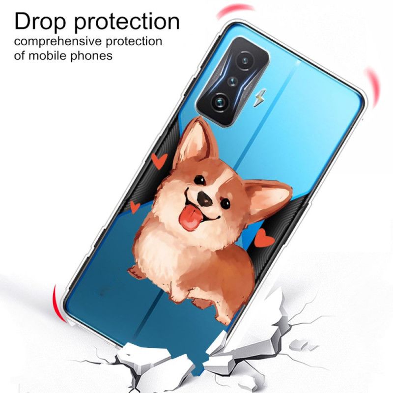 Cover Poco F4 GT Transparent Hund