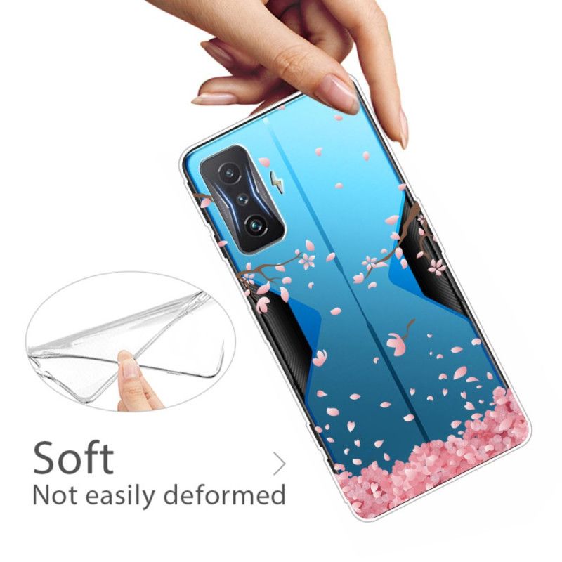 Mobilcover Poco F4 GT Pink Kronblade