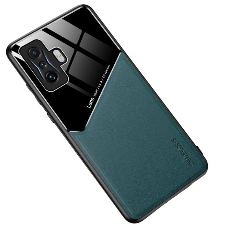Mobilcover Poco F4 GT Premium Imiteret Læder