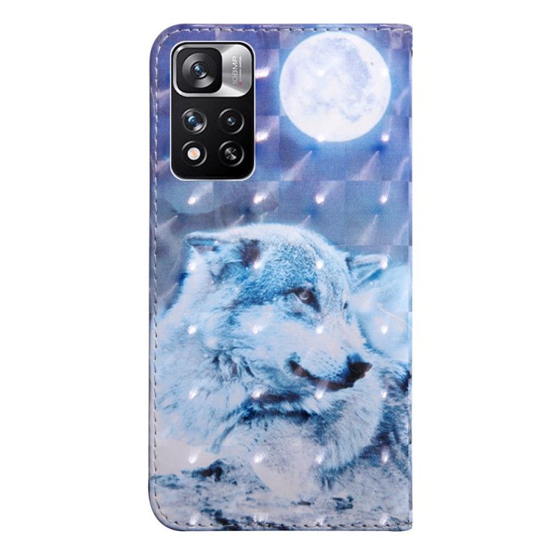 Flip Cover Xiaomi Redmi Note 11 Pro Plus 5G Akvarelulv