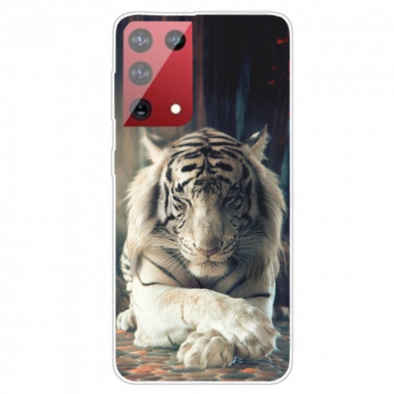 Cover OnePlus 9 Pro Fleksibel Tiger