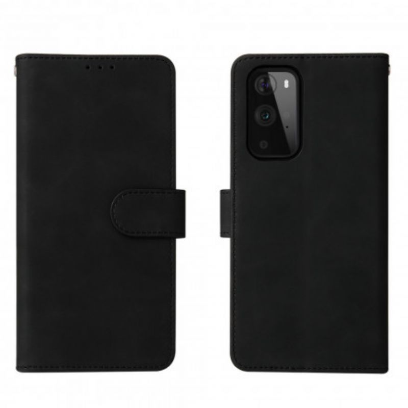 Læder Cover OnePlus 9 Pro Skin-touch