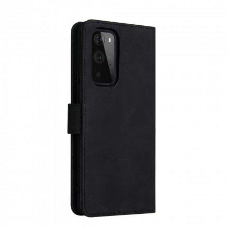 Læder Cover OnePlus 9 Pro Skin-touch