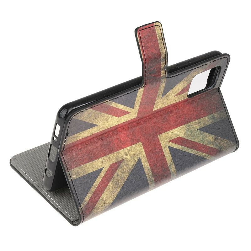 Flip Cover Samsung Galaxy A41 Englands Flag