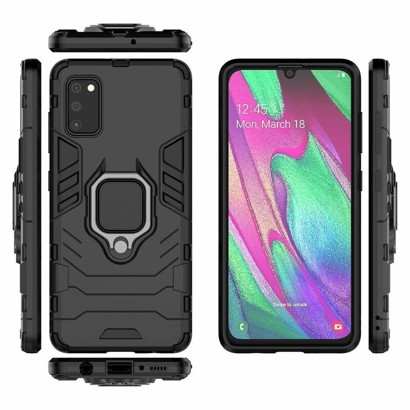 Mobilcover Samsung Galaxy A41 Modstandsdygtig Ring