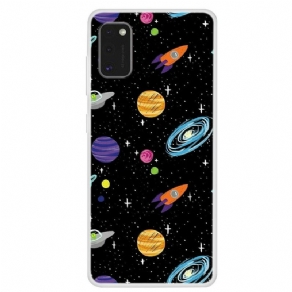 Mobilcover Samsung Galaxy A41 Galaxy Planet