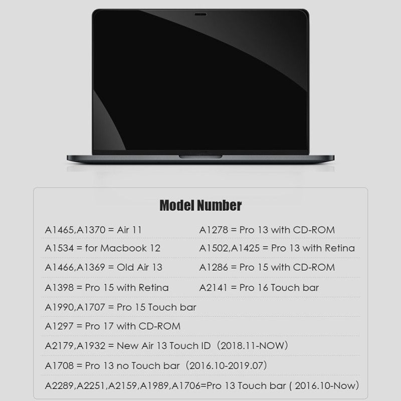 Cover MacBook Pro 14" (2021) Modstandsdygtig Klar Film