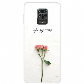 Cover Xiaomi Redmi Note 9S / Note 9 Pro Spray Roses