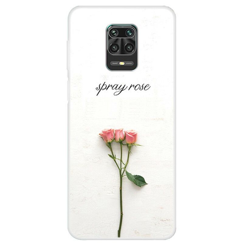 Cover Xiaomi Redmi Note 9S / Note 9 Pro Spray Roses