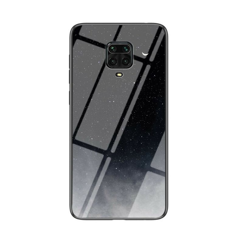 Cover Xiaomi Redmi Note 9S / Note 9 Pro Stjernehimmel Hærdet Glas