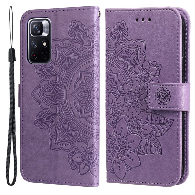Flip Cover Poco M4 Pro 5G Blomstermandala