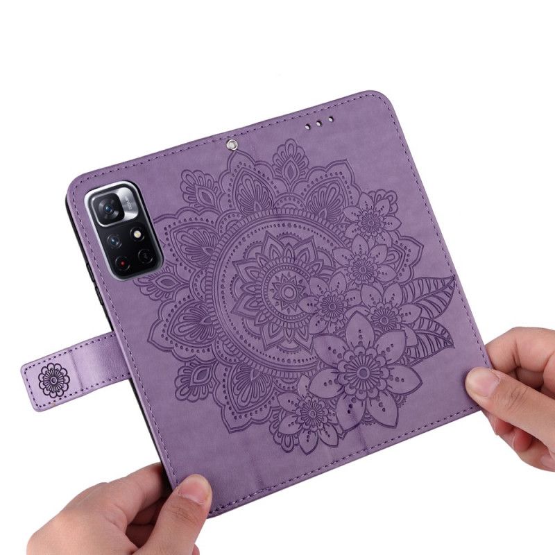Flip Cover Poco M4 Pro 5G Blomstermandala