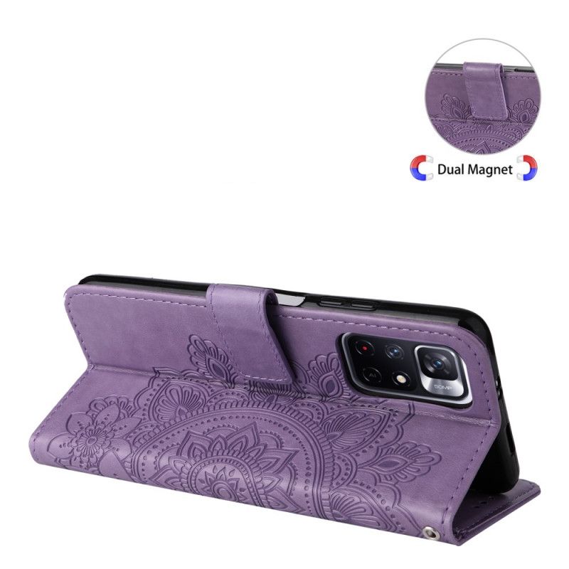 Flip Cover Poco M4 Pro 5G Blomstermandala