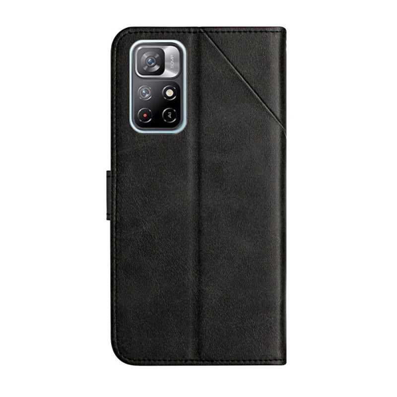 Flip Cover Poco M4 Pro 5G Geo X Design Læderstil