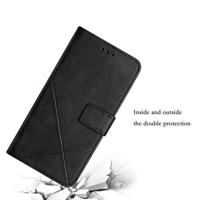 Flip Cover Poco M4 Pro 5G Geo X Design Læderstil