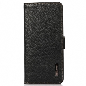 Flip Cover Poco M4 Pro 5G Litchi Læder Khazneh Rfid