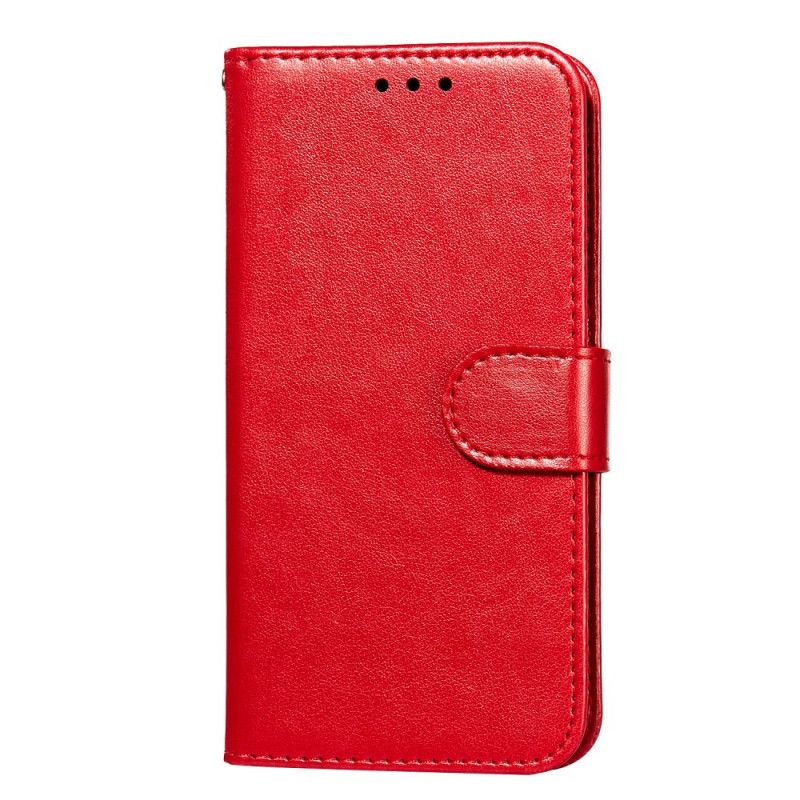 Flip Cover Poco M4 Pro 5G Med Snor Ensfarvet Serierem