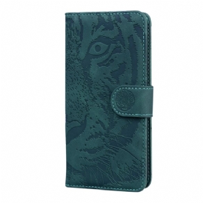Flip Cover Poco M4 Pro 5G Tiger Ansigtstryk