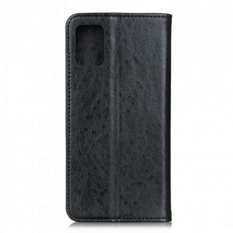 Cover Samsung Galaxy A52 4G / A52 5G / A52s 5G Flip Cover Split Lædertekstur