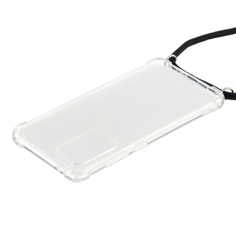 Cover Samsung Galaxy A52 4G / A52 5G / A52s 5G Transparent Med Ledning