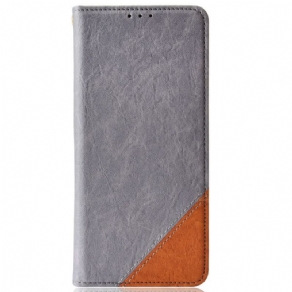 Cover Xiaomi Redmi 10 Flip Cover Farvet Trekant