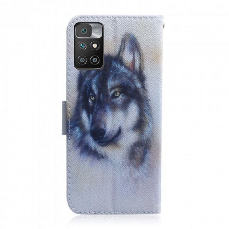 Flip Cover Xiaomi Redmi 10 Hundeblik