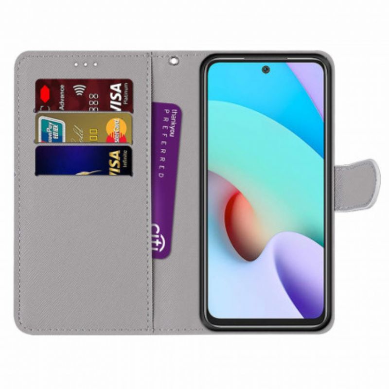 Flip Cover Xiaomi Redmi 10 Kattefamilie