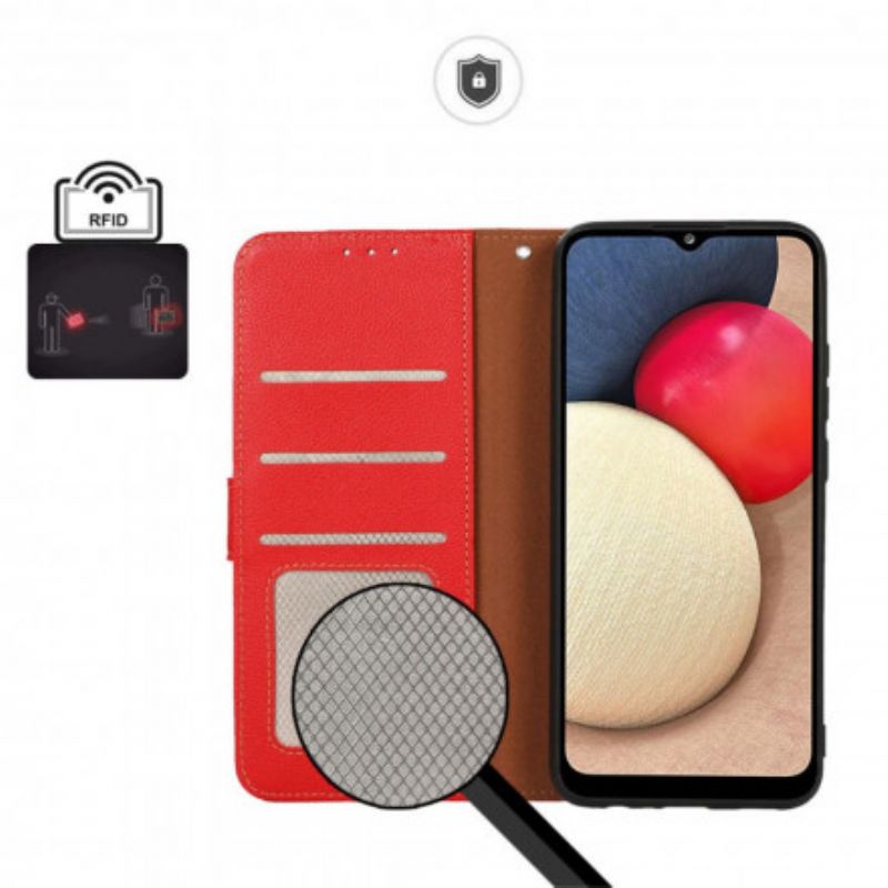Flip Cover Xiaomi Redmi 10 Liche Style Rfid Khazneh