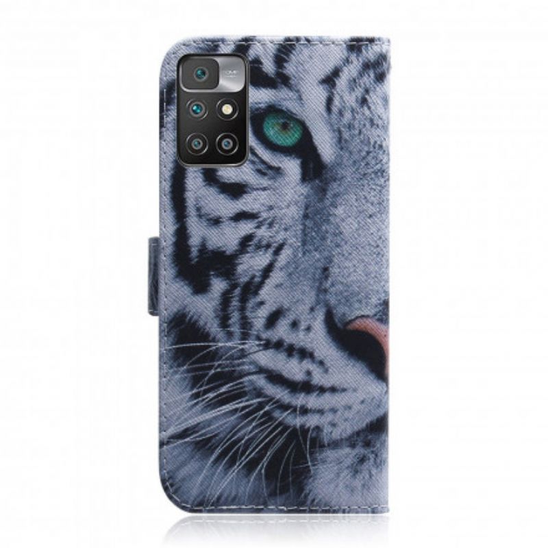Flip Cover Xiaomi Redmi 10 Tigeransigt