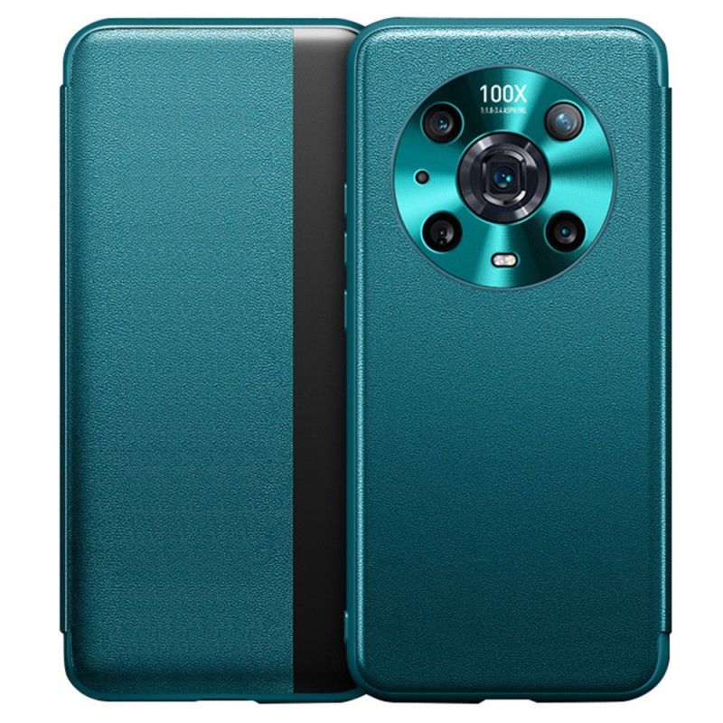 Cover Honor Magic 4 Pro Imiteret Læder