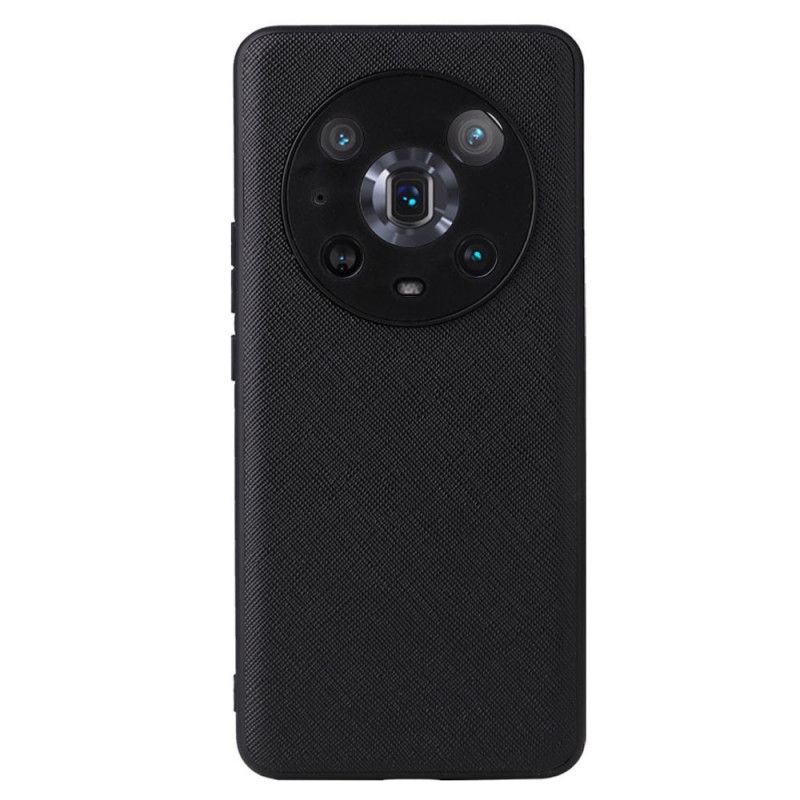 Cover Honor Magic 4 Pro Tekstureret Læderstil