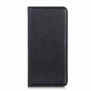 Cover Samsung Galaxy A32 4G Flip Cover Elegance Split Litchi Læder