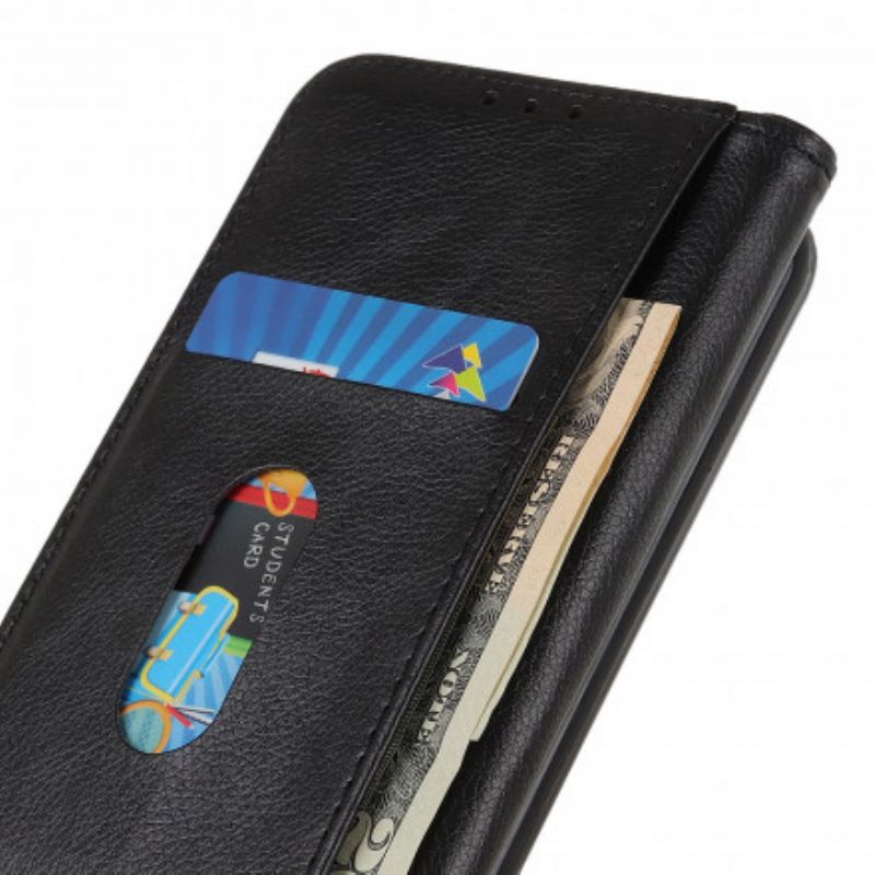 Cover Samsung Galaxy A32 4G Flip Cover Litchi Business Split Læder