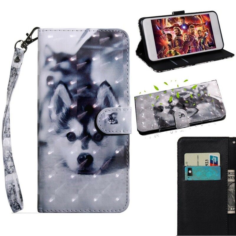 Flip Cover Samsung Galaxy A90 / A80 Gustave The Dog