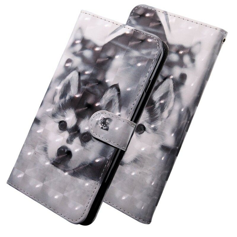 Flip Cover Samsung Galaxy A90 / A80 Gustave The Dog