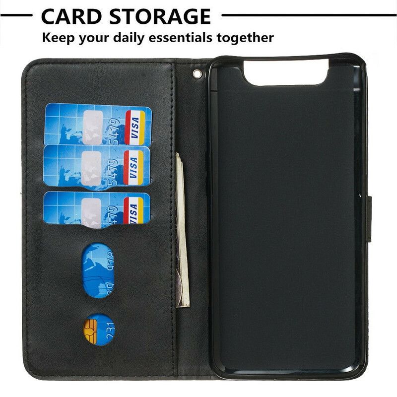 Flip Cover Samsung Galaxy A90 / A80 Vintage Pung