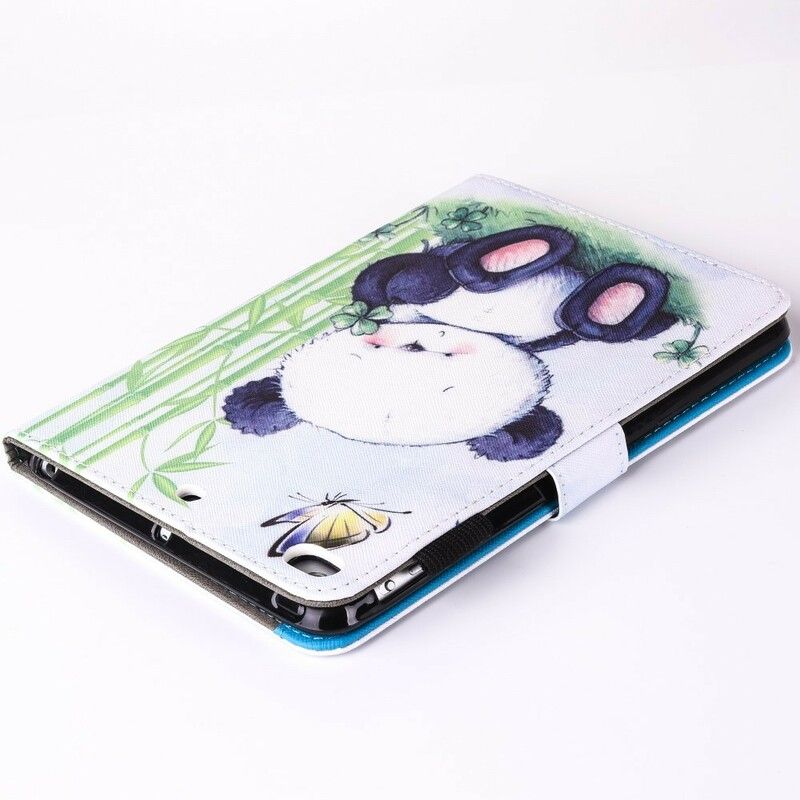 Læder Cover iPad 9.7" Romantisk Panda