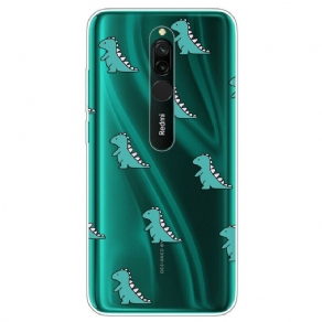 Cover Xiaomi Redmi 8 Dinosaurer