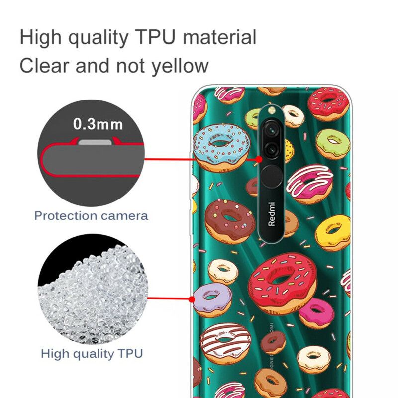 Cover Xiaomi Redmi 8 Elsker Donuts