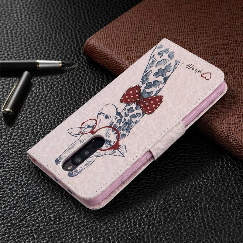 Flip Cover Xiaomi Redmi 8 Nørdet Giraf