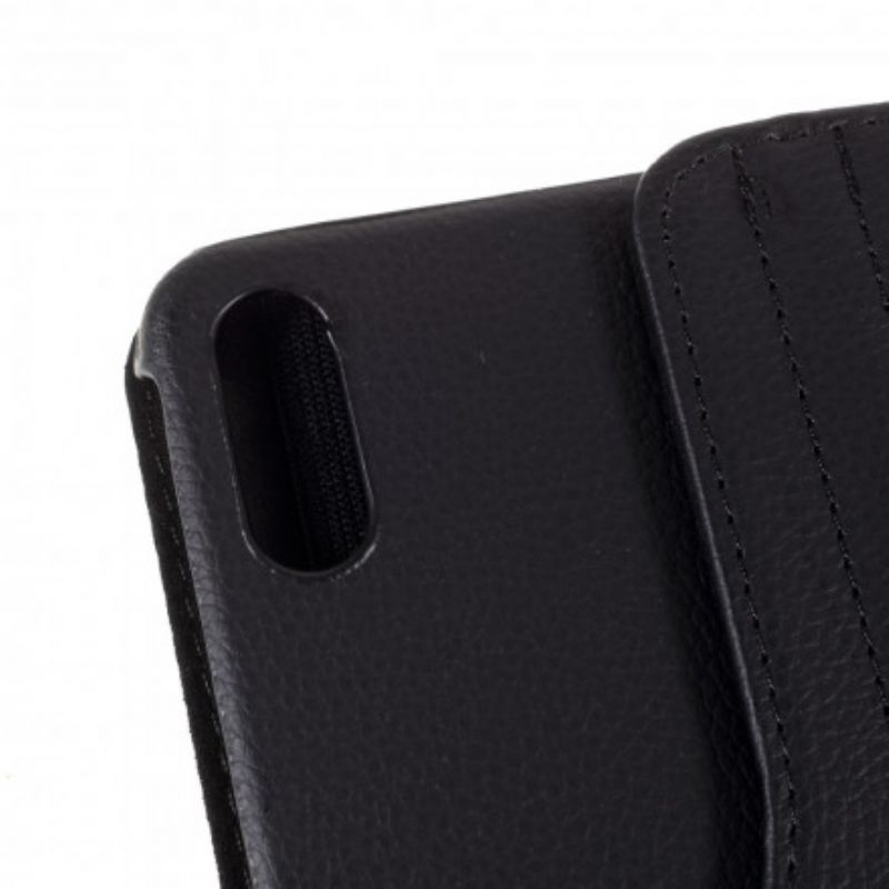 Flip Cover Huawei MatePad 11 Roterbart 360° Litchi Imiteret Læder
