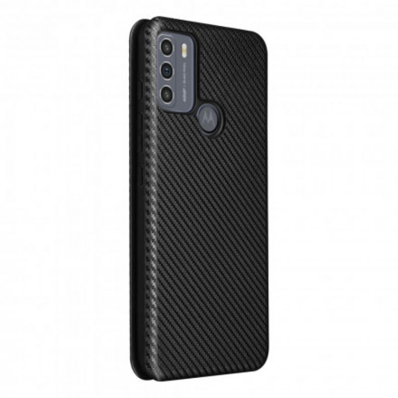 Cover Moto G50 Flip Cover Silicone Carbon