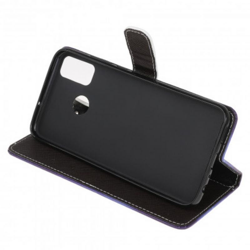 Flip Cover Moto G50 Med Snor Thong Black Cat Eyes