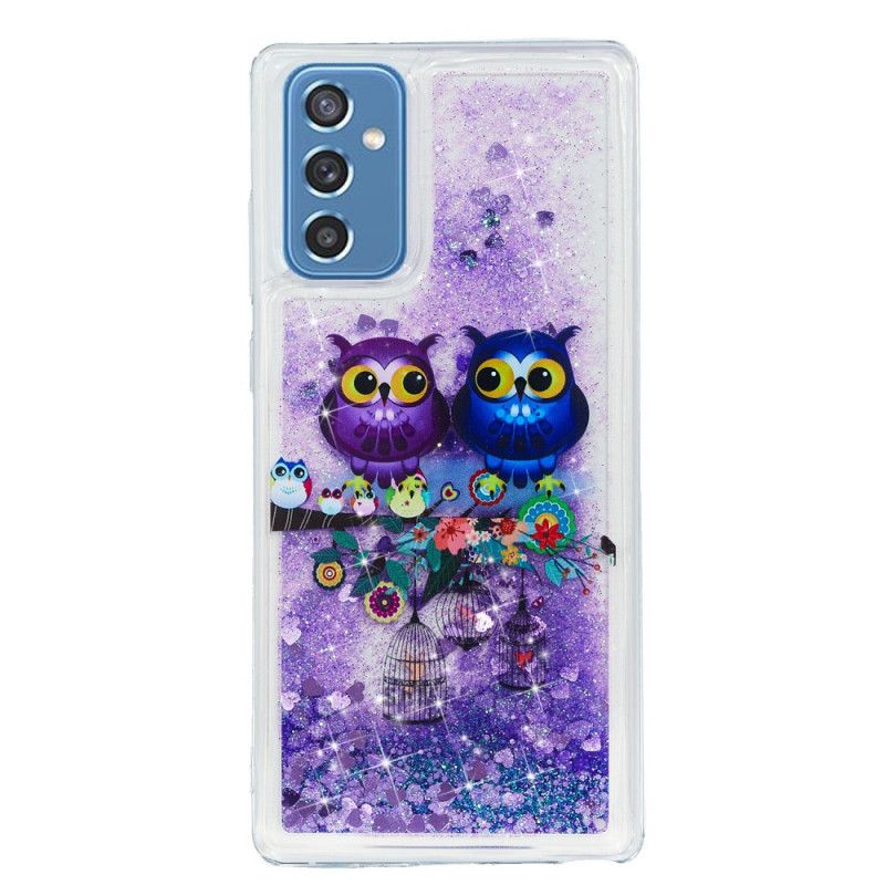 Mobilcover Samsung Galaxy M52 5G Par Purpurugler