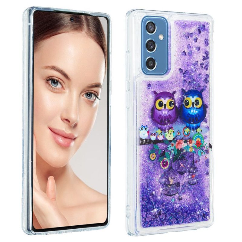 Mobilcover Samsung Galaxy M52 5G Par Purpurugler