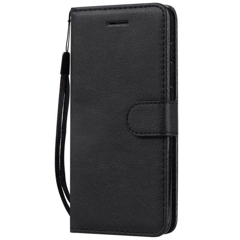 Flip Cover Xiaomi Mi 9 SE Med Snor Læderrem Stil